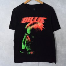 画像1: Billie Eilish "My Future" ミュージシャンフォトプリントTシャツ BLACK M (1)