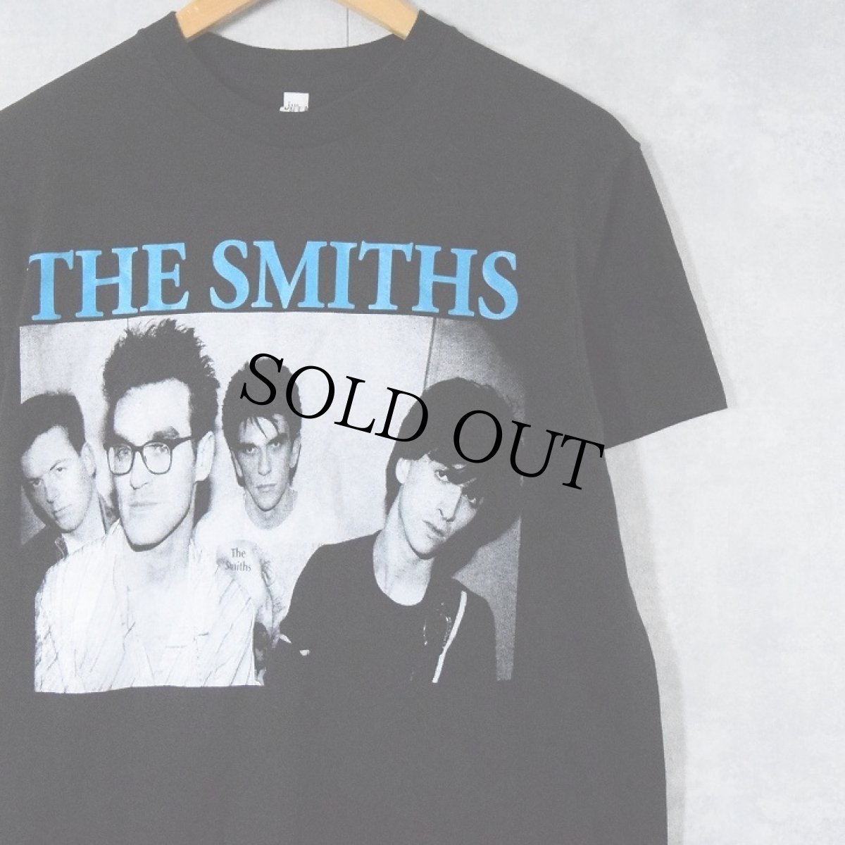 画像1: THE SMITHS ロックバンドプリントTシャツ M (1)