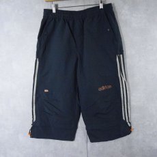 画像1: adidas サイドライン イージーハーフパンツ GRAY M (1)