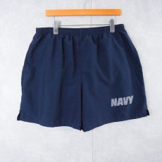 画像2: U.S.NAVY×NEW BALANCE トレーニングショーツ X-LARGE (2)