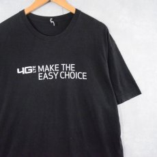 画像2: Verizon "MAKE THE EASY CHOICE" 電気通信企業 プリントTシャツ BLACK (2)