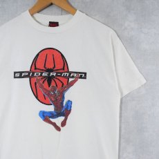 画像1: 2002 MARVEL SPIDER-MAN 映画プリントTシャツ M (1)