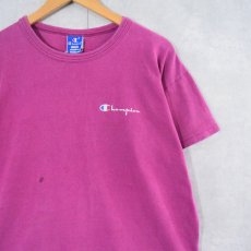 画像1: 90's Champion USA製 ロゴプリントTシャツ XL (1)