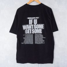 画像3: 90's Delinquent Habits USA製 ヒップホッププリントTシャツ BLACK XL (3)