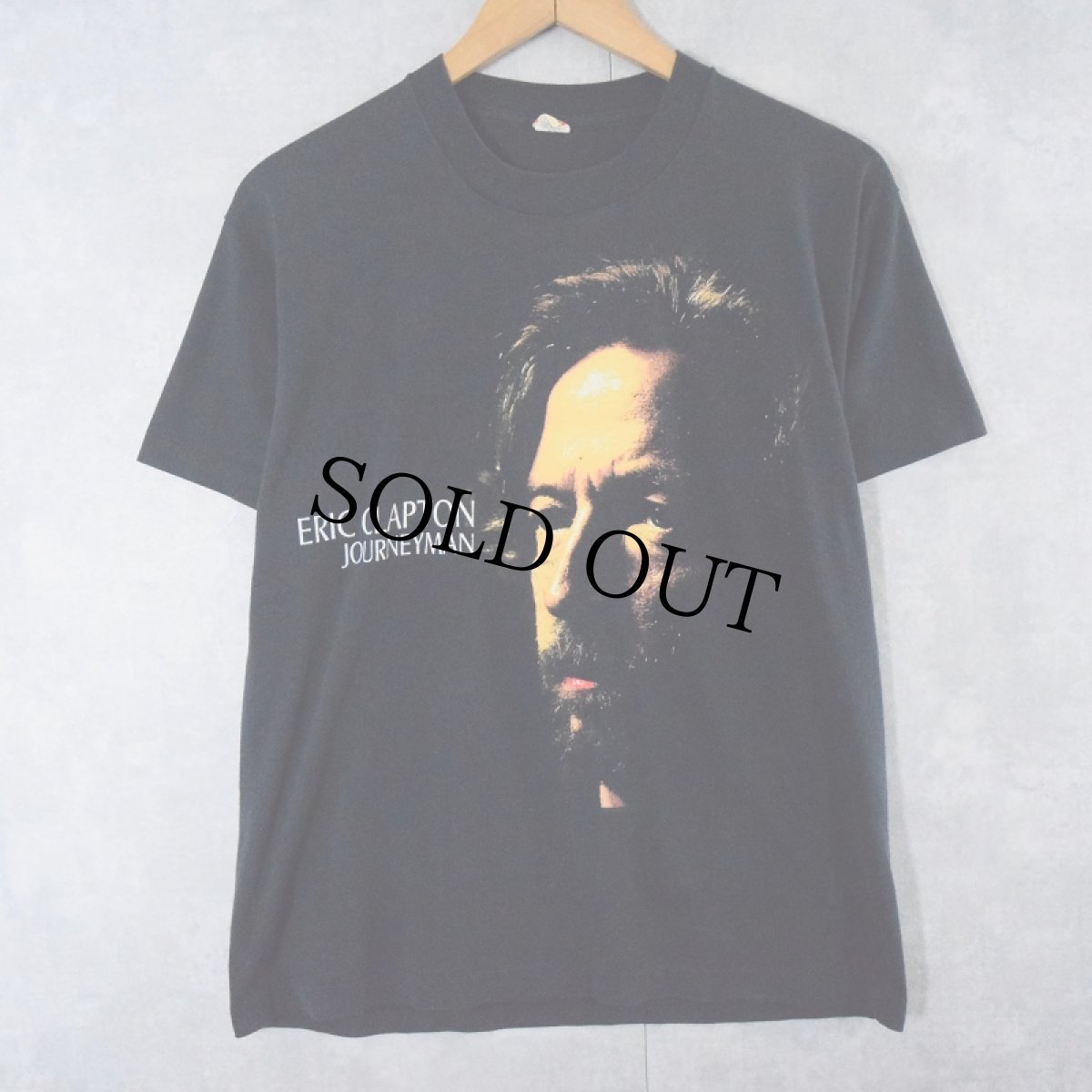 画像1: 【お客様専用ページ】1990 ERIC CLAPTON USA製 "JOURNEYMAN WORLD TOUR" ミュージシャンツアーTシャツ XL (1)