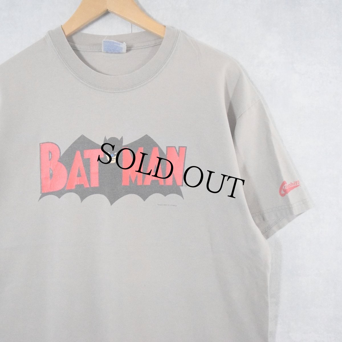 画像1: 2000's DC COMICS BATMAN キャラクタープリントTシャツ L (1)