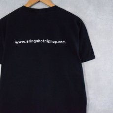 画像2: 2000's  Slingshot Hip Hop ヒップホップドキュメンタリー映画Tシャツ BLACK M (2)