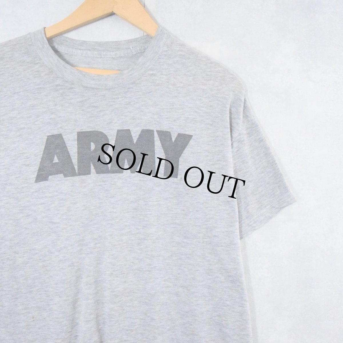 画像1: 80's "ARMY" プリントTシャツ (1)