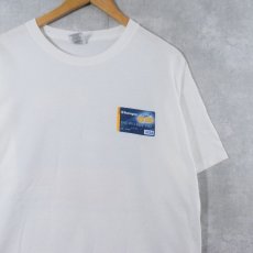 画像2: Huntington クレジットカードプリントTシャツ XL (2)