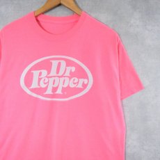 画像1: Dr Pepper 炭酸飲料メーカー ロゴプリントTシャツ (1)