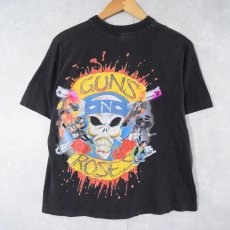 画像2: 90's GUNS N' ROSES ロックバンドTシャツ BLACK L (2)