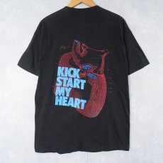 画像2: 80's Motley Crue USA製 ヘヴィメタル・バンドプリントTシャツ BLACK XL (2)