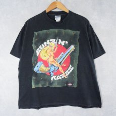 画像1: 90's GUNS N' ROSES USA製 ロックバンドTシャツ BLACK XL (1)