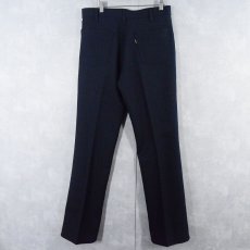 画像2: 80's Levi's 10517-6117 STA-PREST PANTS NAVY W35 (2)