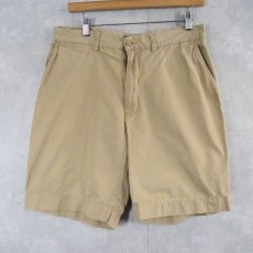 画像1: POLO Ralph Lauren コットンチノショーツ W38 (1)