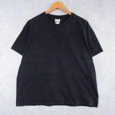 画像1: 90's Moret USA製 無地Tシャツ BLACK ONE SIZE (1)