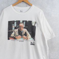 画像1: The Godfather クライム映画プリントTシャツ L (1)