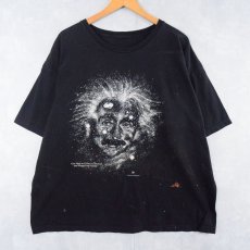 画像1: Albert Einstein "One Feels as if One is Dissolved..." 名言プリントTシャツ (1)