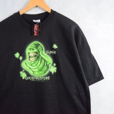 画像1: GHOSTBUSTERS "SLIMER" 映画キャラクタープリントTシャツ XL タグ付き未使用 (1)