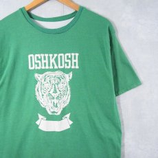 画像1: 80's〜 "OSHKOSH" ダブルフェイス カレッジプリントTシャツ (1)