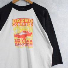 画像1: Dazed and Confused コメディ映画プリント ラグランTシャツ L (1)