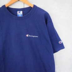 画像1: 90's Champion USA製 ロゴプリントTシャツ L (1)