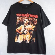 画像1: The Texas Chainsaw Massacre ホラー映画プリントTシャツ XL (1)