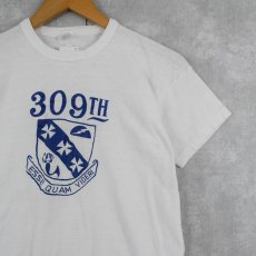 画像1: 60's Russell Southern USA製 "309TH" プリントTシャツ L (1)