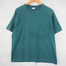 画像1: 90's GAP USA製 無地ポケットTシャツ L (1)