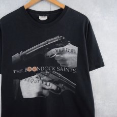 画像1: The Boondock Saints クライムアクション映画プリントTシャツ BLACK L (1)