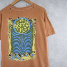 画像2: 【お客様お支払処理中】1994 The Black Crowes "AMORICA OR BUST" ロックバンドTシャツ L (2)