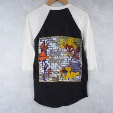 画像2: 1980 PINK FLOYD "パキ綿" ロックバンドツアーラグランTシャツ M (2)