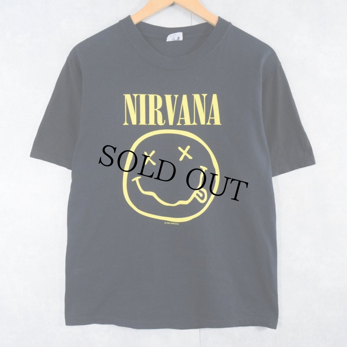 画像1: 【お客様専用ページ】NIRVANA ロックバンドプリントTシャツ BLACK (1)