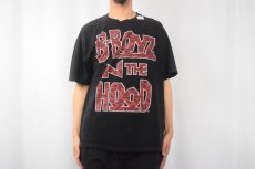 画像2: BOYZ N THE HOOD 映画パロディプリント HIPHOPアルバムTシャツ BLACK XL (2)