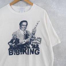 画像1: 2006 B.B.KING ブルースミュージシャン プリントTシャツ XL (1)