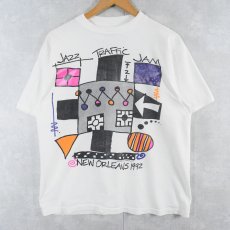 画像1: 【お客様専用ページ】90's GRAVITY GRAPHICS USA製 "NEW ORLEANS 1992" プリントTシャツ L (1)