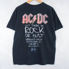 画像2: AC/DC "LET THERE BE ROCK" ロックバンドTシャツ L (2)