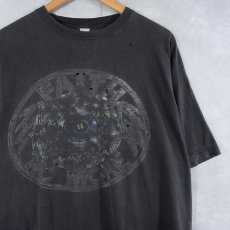 画像1: FAITH NO MORE オルタナティヴ・ロックバンド プリントTシャツ BLACK (1)