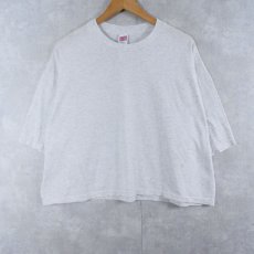 画像1: 90's SOFFE USA製 ワイドショートレングス 無地Tシャツ XXL (1)