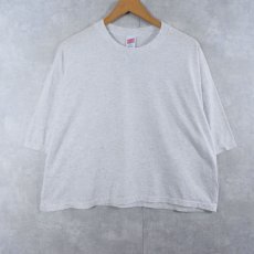 画像1: 90's SOFFE USA製 ワイドショートレングス 無地Tシャツ XXL (1)