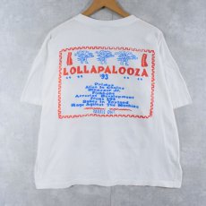 画像2: 90's LOLLAPALOOZA 1993 ロックフェスティバルプリントTシャツ L (2)