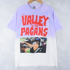 画像1: 【お客様お支払処理中】GORILLAZ "The Valley of The Pagans" ブリーチ加工 ロックバンドTシャツ L (1)