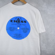 画像2: 90's Muddy Waters USA製 "CHICAGO BLUES FEST 1995" ギタリストプリントTシャツ L (2)