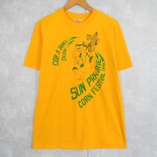 画像1: 90's Teenage Mutant Ninja Turtles USA製 "SUN PRAIRIE CORN FESTIVAL 1991" フェスティバルTシャツ L (1)