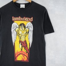 画像1: 2004 Lamb of God ヘヴィメタルバンドTシャツ S (1)