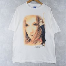 画像1: 90's Celine Dion "LET'S TALK ABOUT LOVE WORLD TOUR" ミュージシャンツアーTシャツ XL (1)