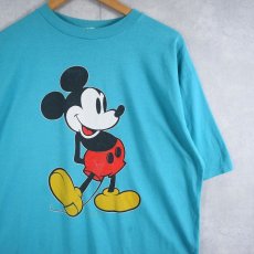 画像1: 〜90's Disney MICKEY MOUSE キャラクタープリントTシャツ (1)