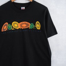 画像1: 90's THE TERRAC / MEMORIAL UNION レストランプリントTシャツ BLACK L (1)