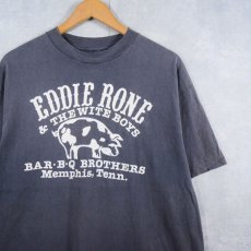 画像1: 80〜90's "EDDIE RONE" ブタプリントTシャツ (1)