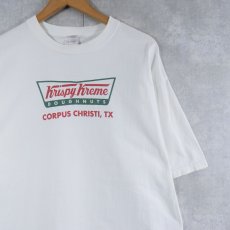 画像1: Krispy Kreme Doughnuts ドーナツショップ ロゴプリントTシャツ XL (1)